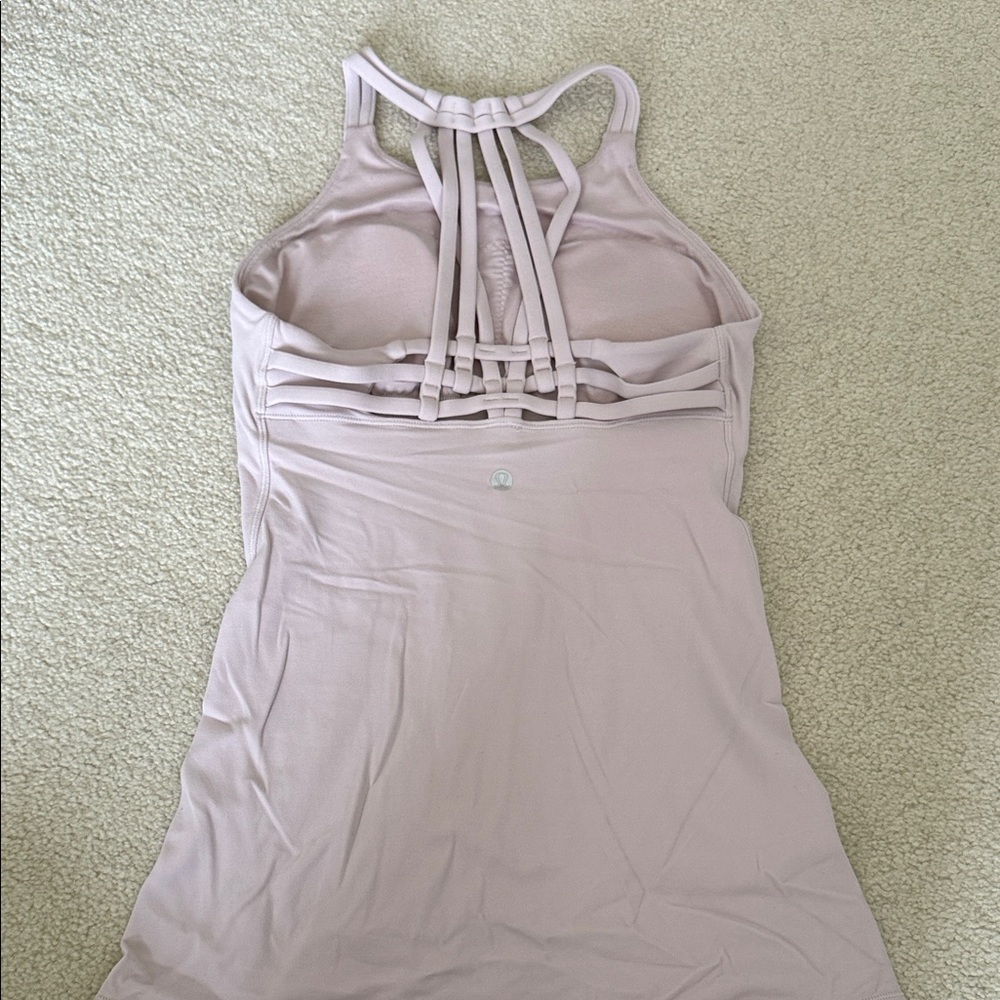 Lululemon Slide With Me Self Bra tank top Size 4